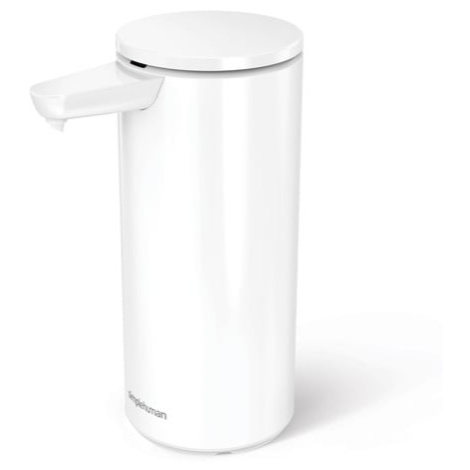 Bezdotykový dávkovač mydla Simplehuman 414 ml dobíjacia biela oceľ SHST1075