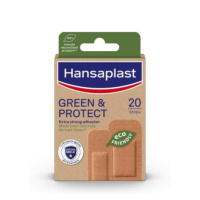 HANSAPLAST Green & Protect Udržateľná náplasť 2 veľkosti 20 kusov