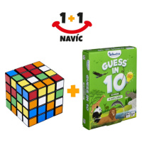 Akcia 1+1 Rubikova kocka Master 4x4 + Hádaj na 10 - Zvieratá - česká verzia