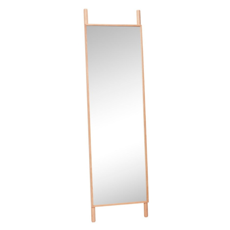 Stojacie zrkadlo s dreveným rámom 53x188 cm Lean – Hübsch