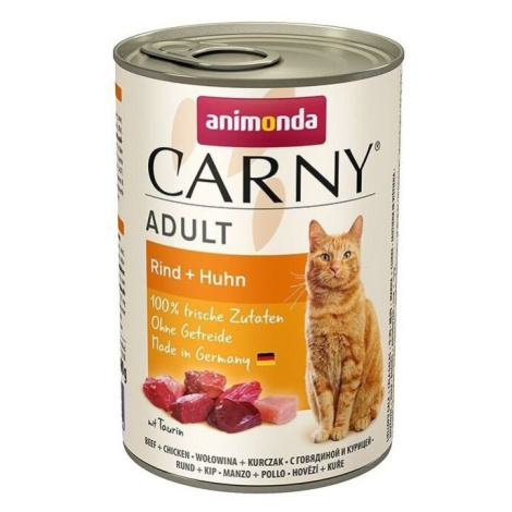 Animonda Carny Cat Hovädzie/Kuracie - 400g