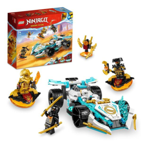 LEGO® NINJAGO® 71791 Zane a jeho dračie Spinjitzu pretekárske auto