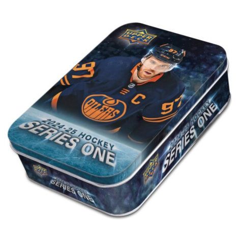 Hokejové karty 2024-25 Upper Deck Series 1 Hockey TIN Box