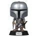 Funko POP! Star Wars The Mandalorian with Darksaber