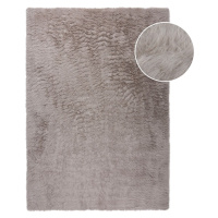 Hnedá syntetická kožušina 120x170 cm Alpine Faux Fur – Flair Rugs