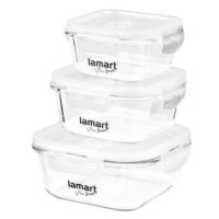 LAMART LT6012 SET 3 DÓZ ČTVERCOVÝCH AIR