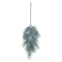Dekoria Vetva Frosted Conifer 16x5x50cm, 16 x 5 x 50 cm