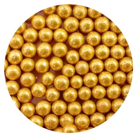 Cukrové perly zlaté velké (1 kg) - dortis