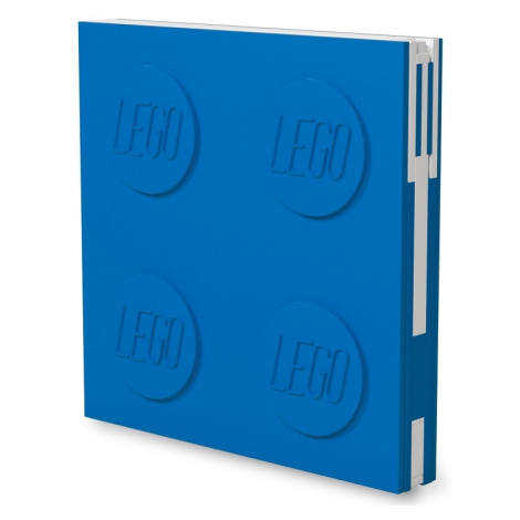 LEGO® Zápisník s gelovým perom ako klipom - modrý