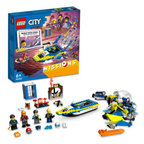 LEGO® City 60355 Misia detektíva pobrežnej stráže