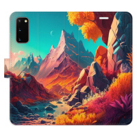 Flipové puzdro iSaprio - Colorful Mountains - Samsung Galaxy S20