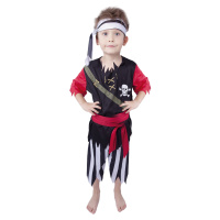 Detský kostým pirát s šatkou (S)
