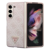 Guess 4G PU Leather Triangle Samsung Galaxy Z Fold5 5G F946 GUHCZFD5P4TDPP Pink