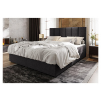 Expedo Čalúnená posteľ boxspring KARDI, 160x200, sawana 05