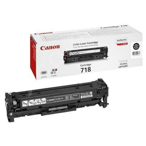 Canon LASER TONER čierny CRG-718BK (CRG718BK) 3 400 strán*