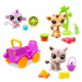 Littlest Pet Shop 3 figúrky Safari