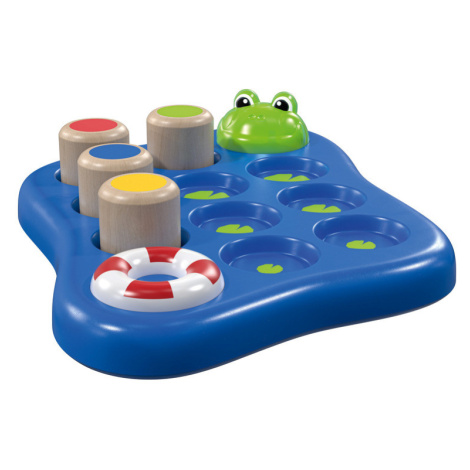 Playtive Drevená motorická hračka (žaba vydávajúca zvuky)