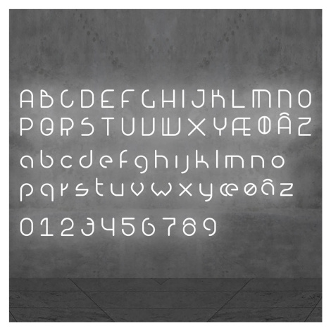 Artemide Alphabet of Light veľké písmeno stenu Y