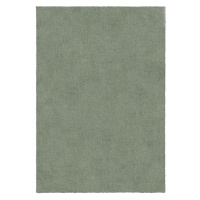 Zelený umývateľný koberec z recyklovaných vlákien 160x230 cm Fluffy – Flair Rugs