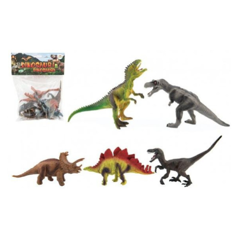 Dinosaurus plast 15-18cm 5ks v sáčku Teddies