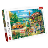 Trefl puzzle Ráno na vidieku 500