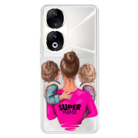 Odolné silikónové puzdro iSaprio - Super Mama - Two Boys - Honor 90 5G