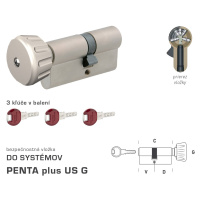 DK - PENTA plus US G - s gombíkom V 50 + D 60 mm