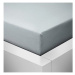 Chanar Prestieradlo Jersey Standard 90 × 200 cm svetlo sivé