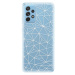 Odolné silikónové puzdro iSaprio - Abstract Triangles 03 - white - Samsung Galaxy A72