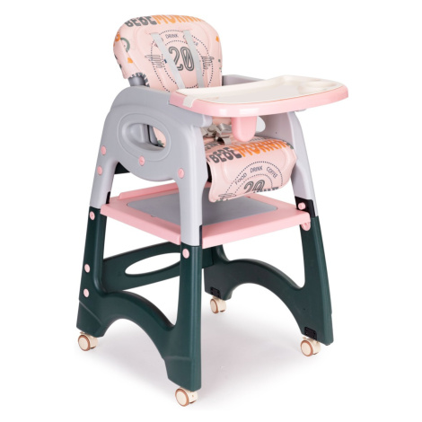 Ružové detské stoličky
