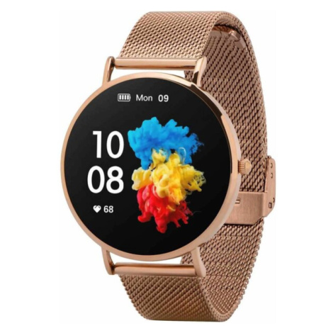 Garett Smartwatch Verona zlatá, oceľ