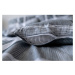 Sivé bavlnené obliečky Cotton House Ignacio, 140 x 200 cm