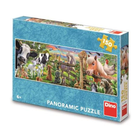 Dino Farma 150 panoramic Puzzle