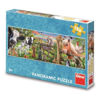 Dino Farma 150 panoramic Puzzle