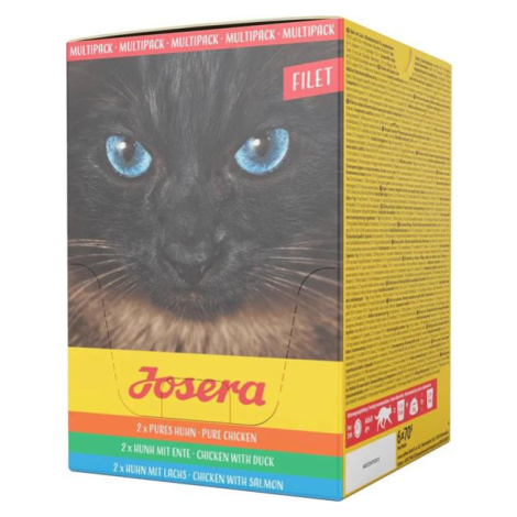 Josera Cat Multipack Filet GF kapsičky pre mačky 6x70g