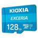 KIOXIA Exceria microSD karta 128GB M203, UHS-I U1 Class 10