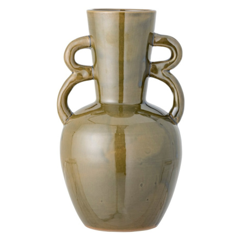 Kaki ručne vyrobená váza z kameniny Oleander – Bloomingville