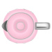 Ružová rýchlovarná kanvica z nehrdzavejúcej ocele 800 ml Retro Style – SMEG