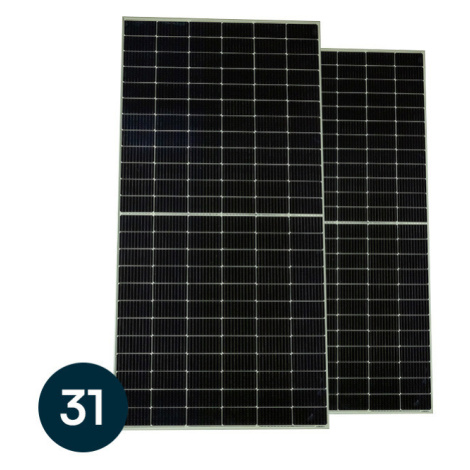 Sada solárnych panelov 17kW (31x545W 35mm) (V-TAC)