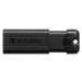 VERBATIM Flash Disk 64GB PinStripe USB 3.0, čierna