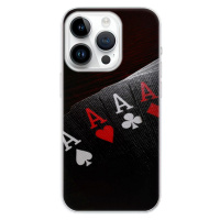 Odolné silikónové puzdro iSaprio - Poker - iPhone 15 Pro
