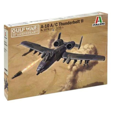 Model Kit letadlo 1376 - A-10 A/C THUNDERBOLT ll - GULF WAR(1:72)