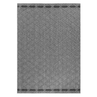 Kusový koberec Patara 4953 Grey – na von aj na doma Rozmery kobercov: 80x250