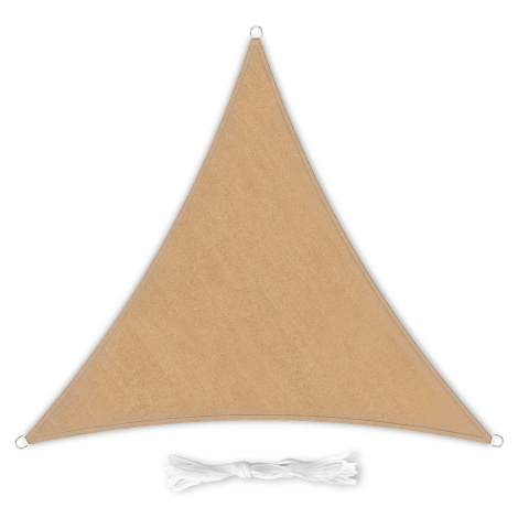 Blumfeldt Trojuholníková slnečná clona, 5x5x5 m, polyester, priedušná