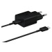 Nabíjačka Samsung EP-T1510XB 15W Fast Charge + USB-C / USB-C black cable (EP-T1510XBEGEU)