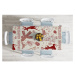 Vianočný obrus s prímesou bavlny Minimalist Cushion Covers Winter Season, 140 x 180 cm