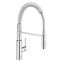 GROHE GET drezová batéria so spŕškou pre prepínanie, chróm 30361000