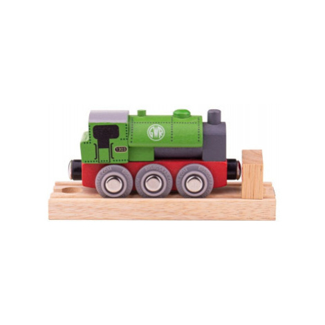 Bigjigs - Drevená lokomotíva GWR - zelená