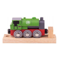Bigjigs - Drevená lokomotíva GWR - zelená
