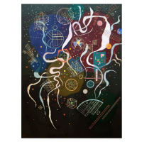 Obraz - reprodukcia 30x40 cm Mouvement I, Wassily Kandinsky – Fedkolor